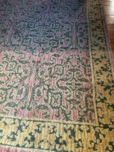 Alfombra RFT 1960 detalle 2
