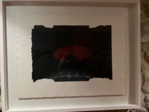 Grabado Tapies